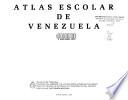 Atlas escolar de Venezuela