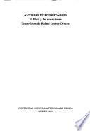 Autores universitarios