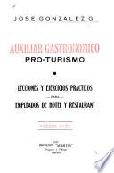 Auxiliar gastronomico pro-turismo