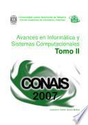 Avances en Informática y Sistemas Computacionales Tomo II (CONAIS 2007)