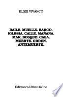 Baile, muelle, barco, iglesia, calle, mañana, mar, bosque, casa, muerte, orden, antemuerte