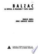 Balzac, la novela, el realismo y Papa Goriot