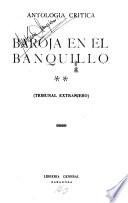 Baroja en el banquillo