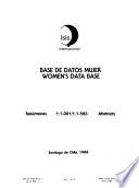 Base de datos mujer