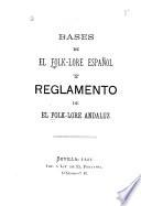 Bases de el Folk-lore español y Reglamento de el Folk-lore andaluz