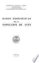 Bases zoológicas de la inspección de aves
