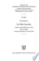 Beihefte Zur Zeitschrift Für Romanische Philologie