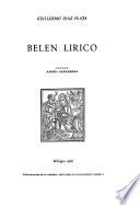 Belén lírico