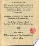 Beneficios que havia en las iglesias de Menorca en el año 1792
