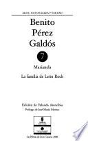 Benito Pérez Galdós: Marianela. La familia de León Roch