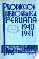 Bibliografía de libros y folletos peruanos