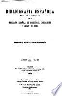 Bibliografía española