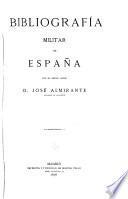 Bibliografía militar de España