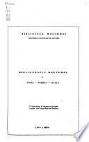 Bibliografía nacional