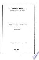 Bibliografía nacional