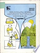 Bibliografia Sobre Recursos Naturales Renovables