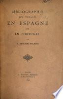 Bibliographie des voyages en Espagne et en Portugal
