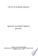 Biblioteca de crédito agrícola