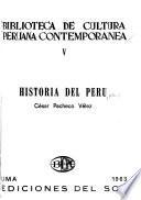 Biblioteca de cultura Peruana contemporánea: Historia del Peru