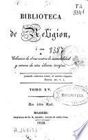 Biblioteca de religión: (1828. XXIV, 637 [i.e. 376] p.)