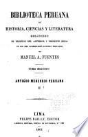 Biblioteca peruana de historia, ciencias y literatura