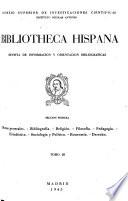 Bibliotheca hispana