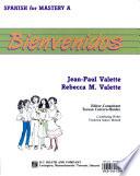 Libro Bienvenidos