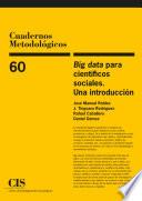 Big data para científicos sociales. Una introducción