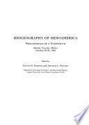 Biogeography of Mesoamerica