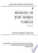 Biografía de José María Vargas, 1786-1854