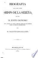 Biografia del Iltmo. señor, obispo de la Serena, doctor D. Justo Donoso