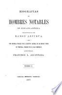 Biografias de hombres notables de Hispano-América