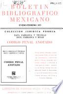 Boletín bibliográfico mexicano