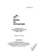 Boletín de antropología