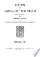 Boletin de informacion documental. Madrid