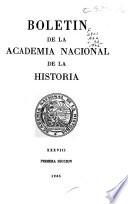 Boletín de la Academia Nacional de la Historia