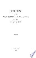 Boletín de la Academia Nacional de la Historia