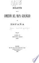 Boletín de la Comisión del Mapa Geológico de España