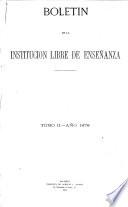 Boletín de la Institución Libre de Enseñanza