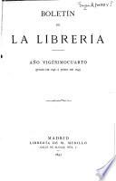 Boletín de la libreria