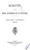 Boletín de la Real Academia de la Historia