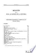 Libro Boletín de la Real Academia de la Historia