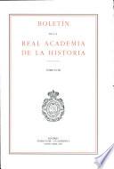Boletin de la Real Academia de la Historia. TOMO CCIII. NUMERO I. AÑO 2006