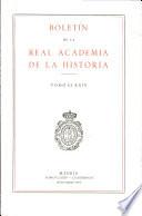 Boletin de la Real Academia de la Historia. TOMO CLXXIV. NUMERO II. AÑO 1977