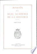 Boletin de la Real Academia de la Historia. TOMO CLXXXII. NUMERO II. AÑO 1985