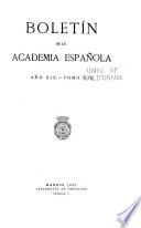Boletín de la Real Academia Española