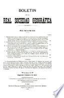 Boletín de la Real Sociedad Geográfica