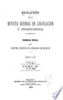 Boletín de la Revista general de legislación y jurisprudencia