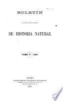 Boletín de la Sociedad Española de Historia Natural