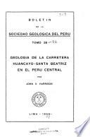 Boletin de la Sociedad Geológica del Perú